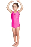 BODY DANZA LYCRA SMANICATO FUCSIA BABY